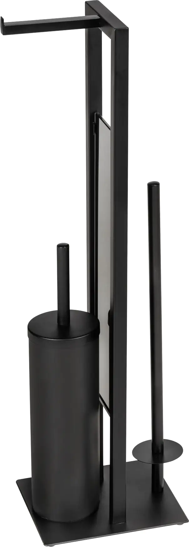 Wenko WC-Bürstengarnitur Rivalta schwarz matt Wenko WC-Bürstengarnitur Rivalta schwarz matt