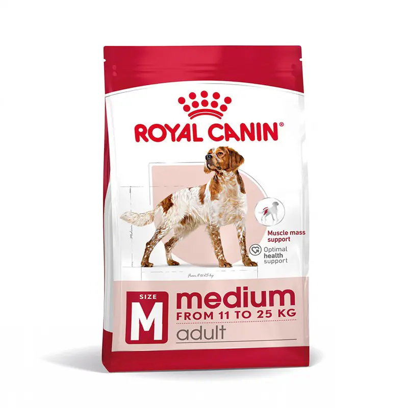 Royal Canin Hundetrockenfutter Medium Adult 12 kg Geflügel