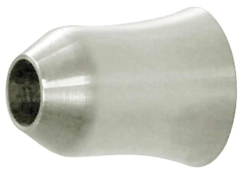 Treba E37 Stifthalter für Edelstahlstangen Ø 1 cm Für Edelstahlstangen