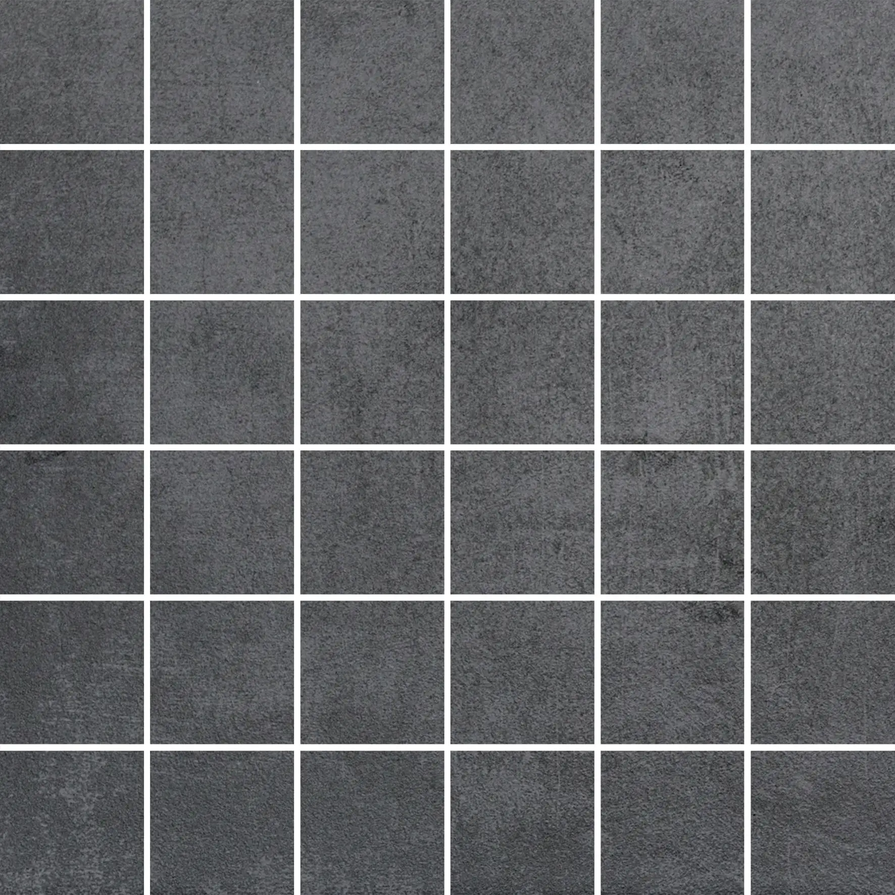 Mosaikfliese Pronto 30 x 30 cm schwarz matt Steinmaß: ca. 5,0 x 5,0 cm