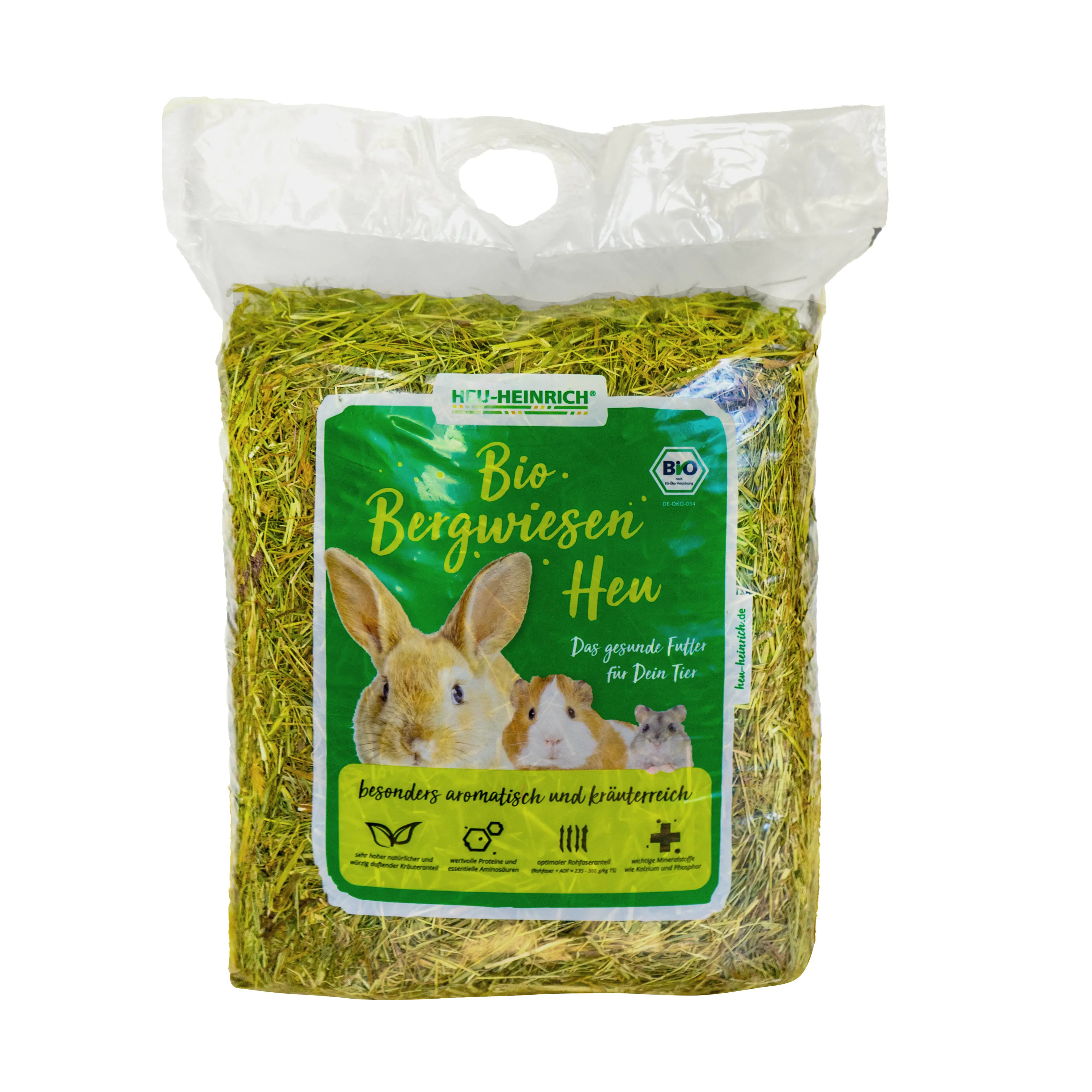 Heu Heinrich Bio Bergwiesenheu 1 kg