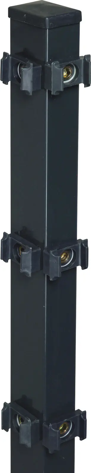 Floraworld Zauneckpfosten Comfort 140 x 6 x 4 cm anthrazit