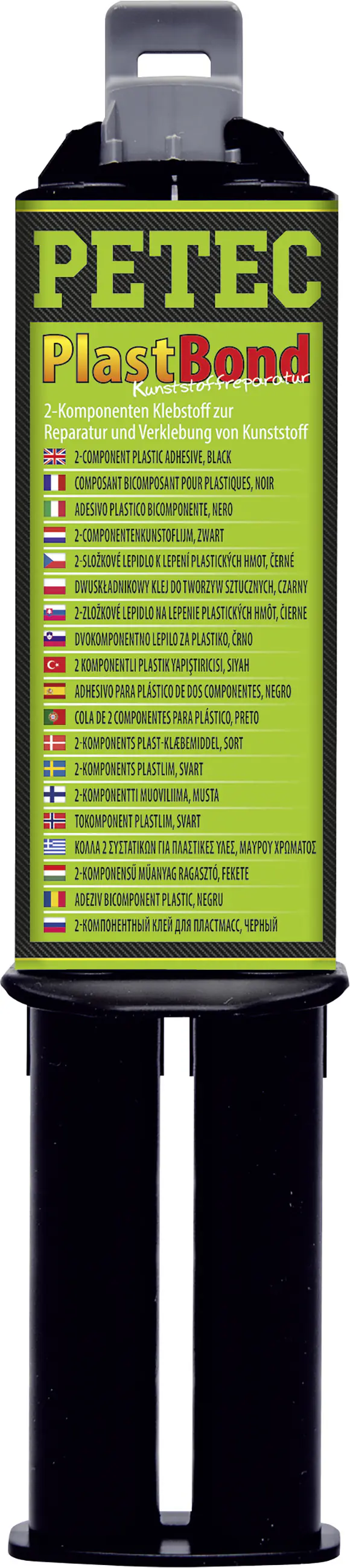 Petec PlastBond 2-Komponenten Hochleistungskleber für Kunststoff 24ml Petec PlastBond 2-Komponenten Hochleistungskleber für Kunststoff 24ml