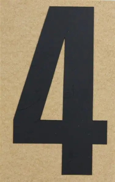 Conacord Klebebuchstabe 65 x 100 mm