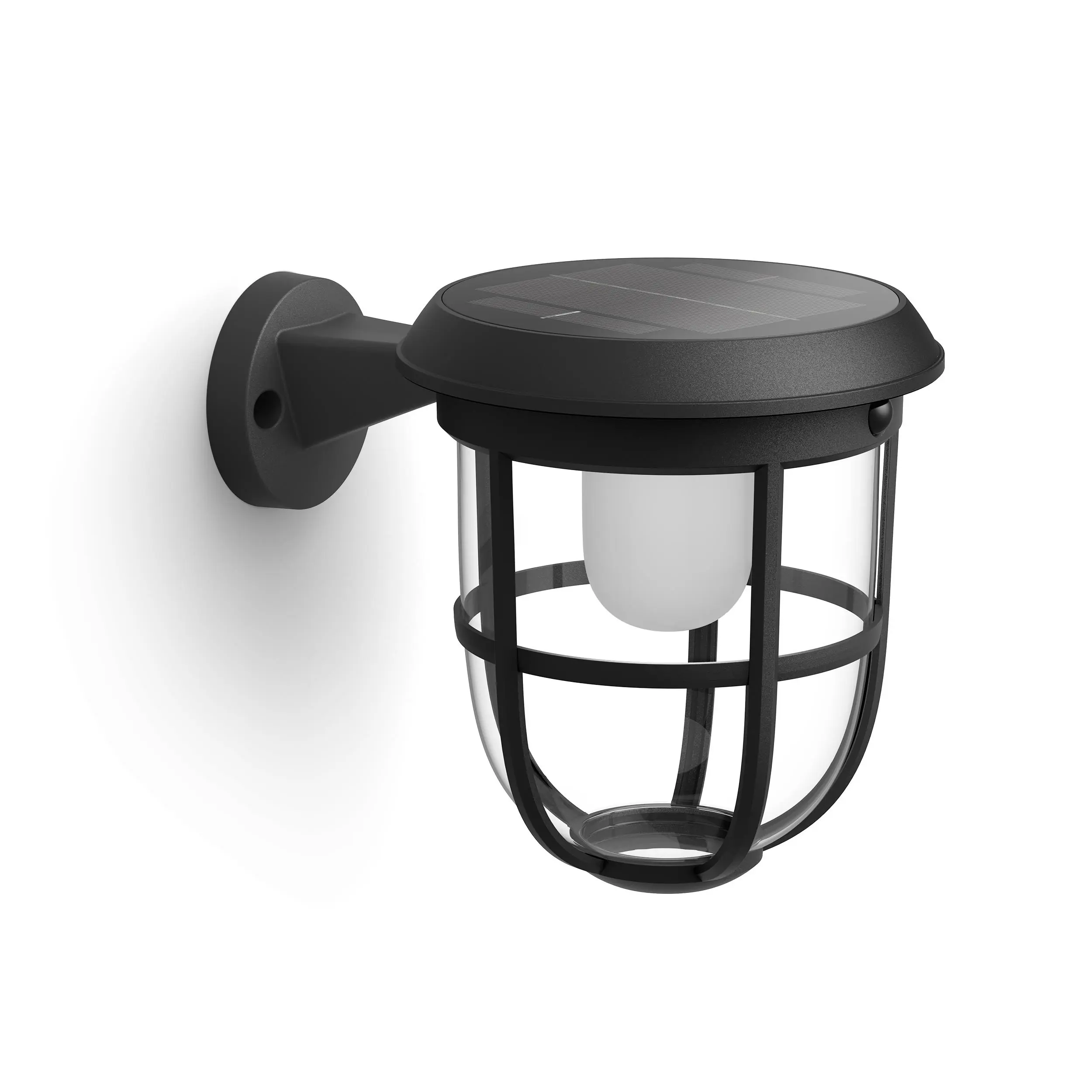 Solar Wandleuchte Radii 27 x 20 x 20 cm schwarz