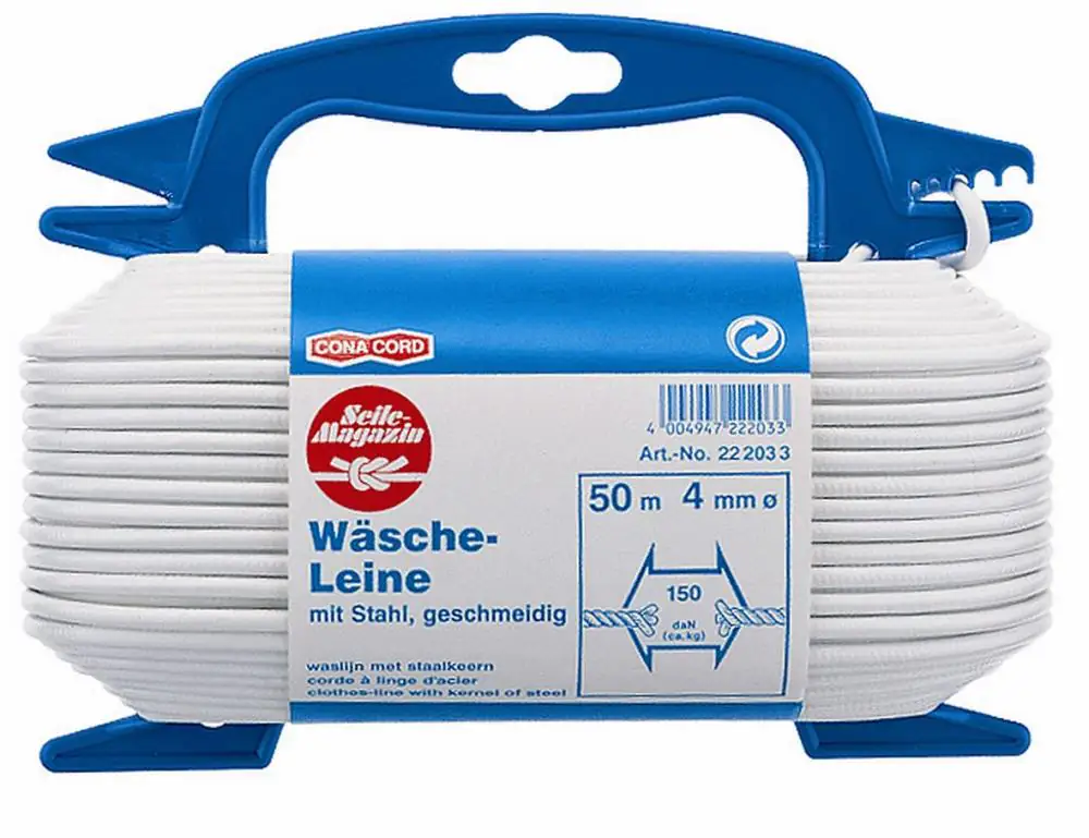 Conacord Wäscheleine Ø 4 mm x 50 m