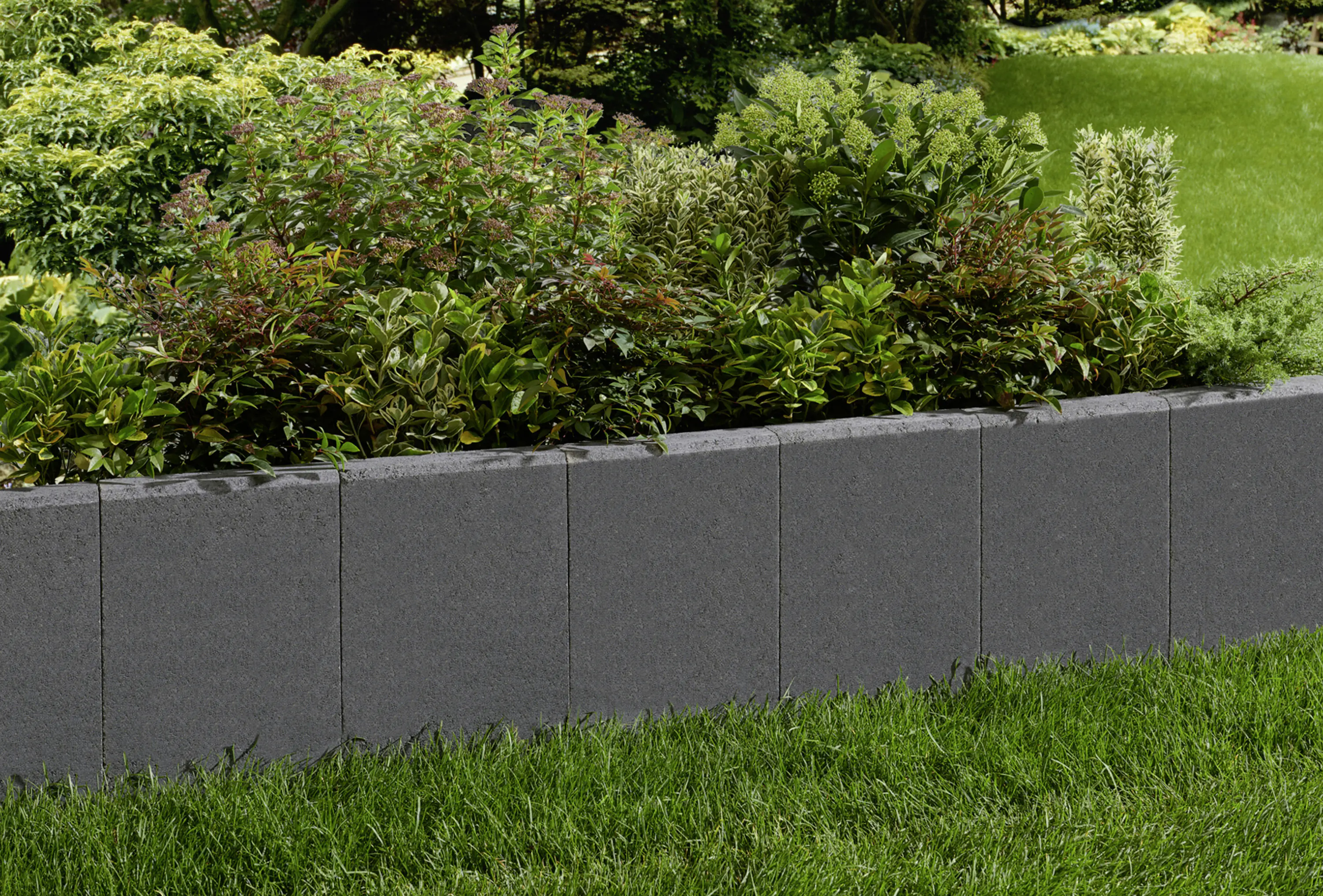 Kann L-Stein Vero 40 x 25 x 30 cm graphit Kann L-Stein Vero 40 x 25 x 30 cm graphit