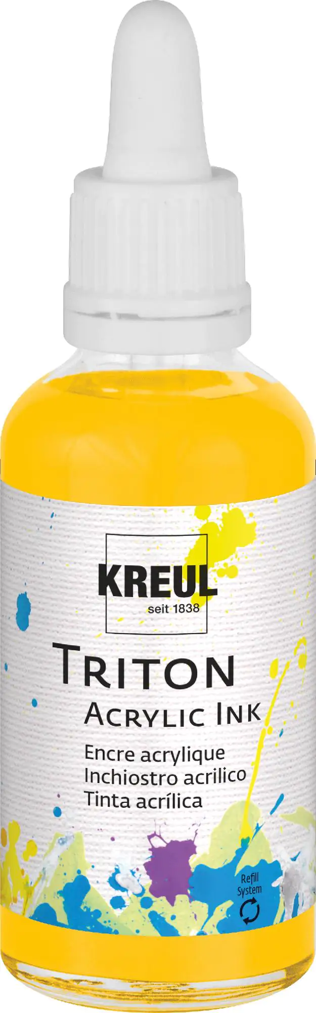 Kreul Triton Acrylic Ink maisgelb 50 ml