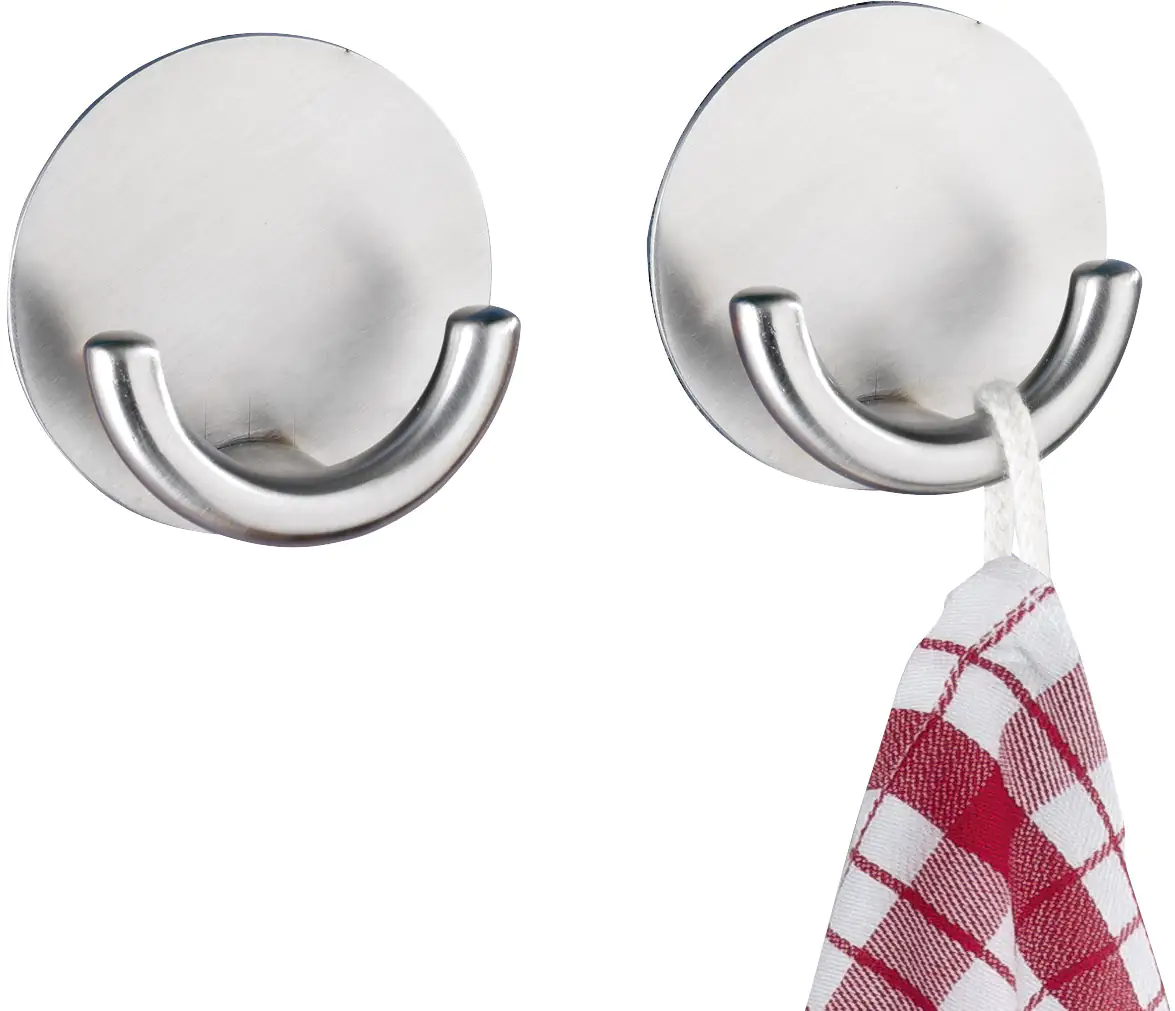 Wenko Wandhaken Rondo Edelstahl, chrom, matt