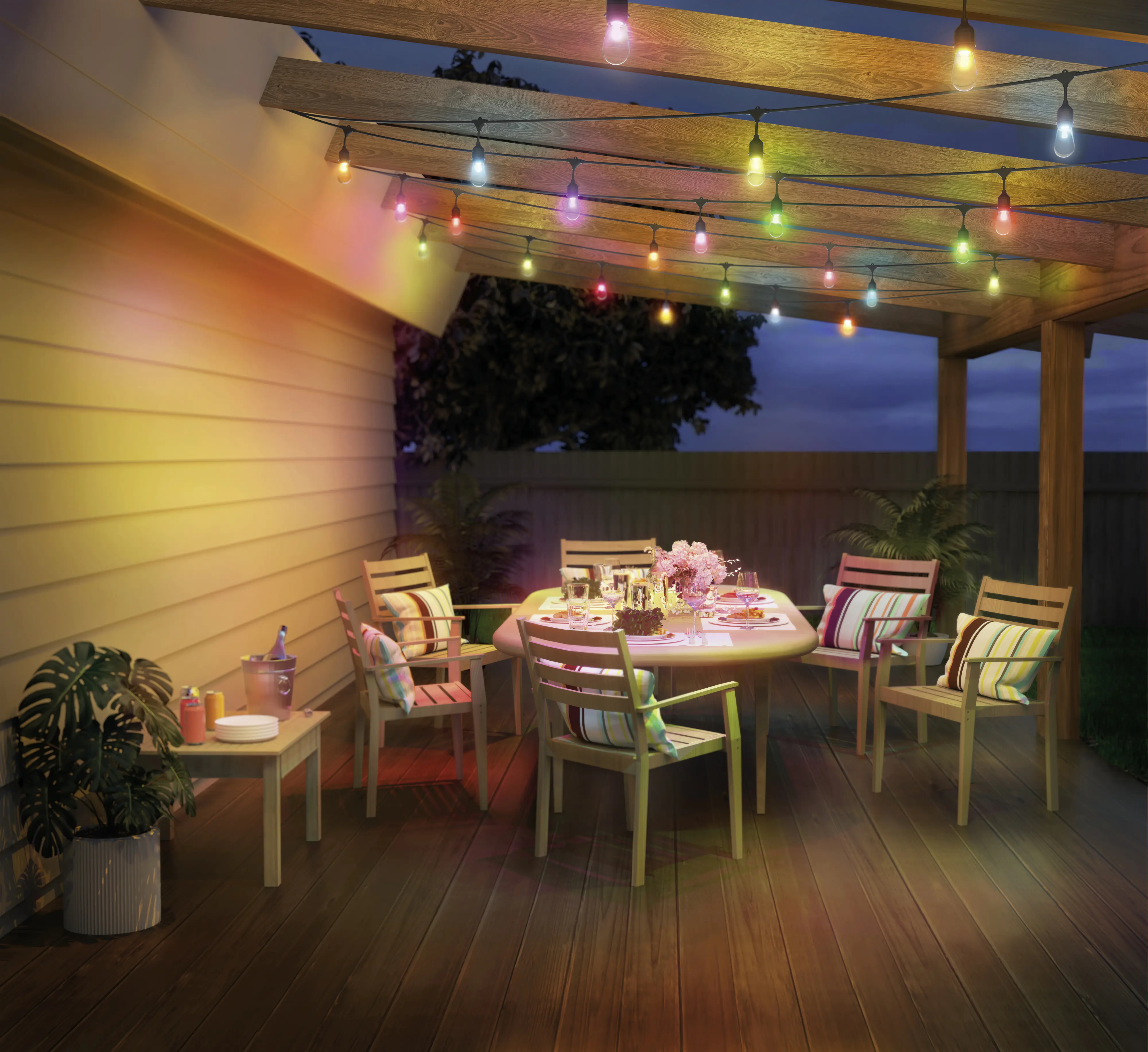 WiZ LED Lichterkette 12W 14,8m RGB WiZ LED Lichterkette 12W 14,8m RGB