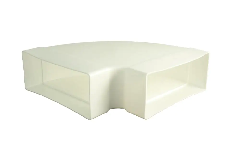 Marley Bogen 90° waagerecht für Flachkanal 220 mm