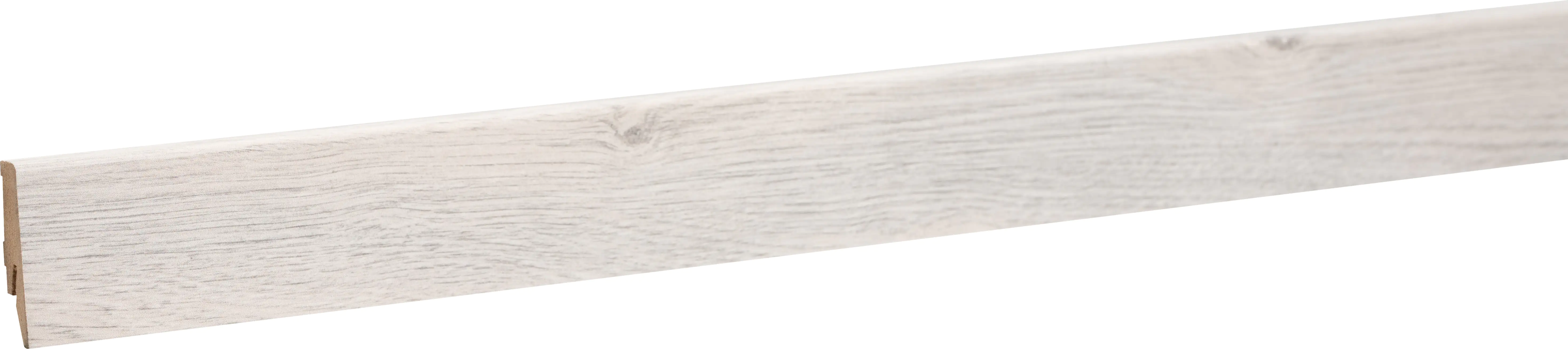 4003992546965 Classen Clip-Fußleiste 240 cm 58 x 19 mm Bright Oak