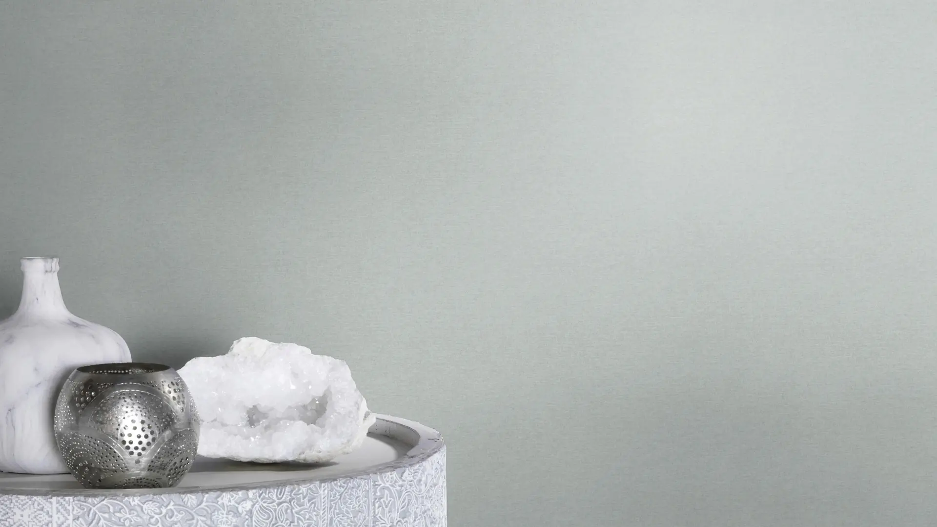 Schöner Wohnen Vliestapete Uni taubenblau 10,05 x 0,53 m