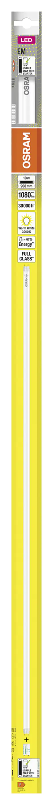 Osram LED Röhre T8 90 cm G13 10 W warmweiß Osram LED Röhre T8 90 cm G13 10 W warmweiß