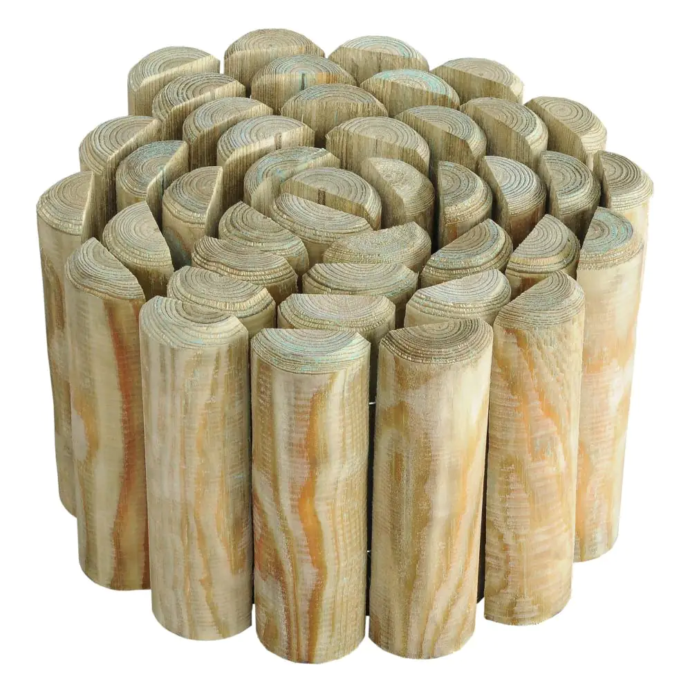 Rollboarder 20 cm Ø 6 cm, 250 x 20 cm, kesseldruckimprägniert