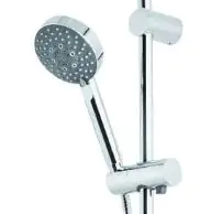 Breuer Duschsäule Aquamaxx 330 Thermostat Thermostat, verchromt, Kopfbrause rund 15 cm