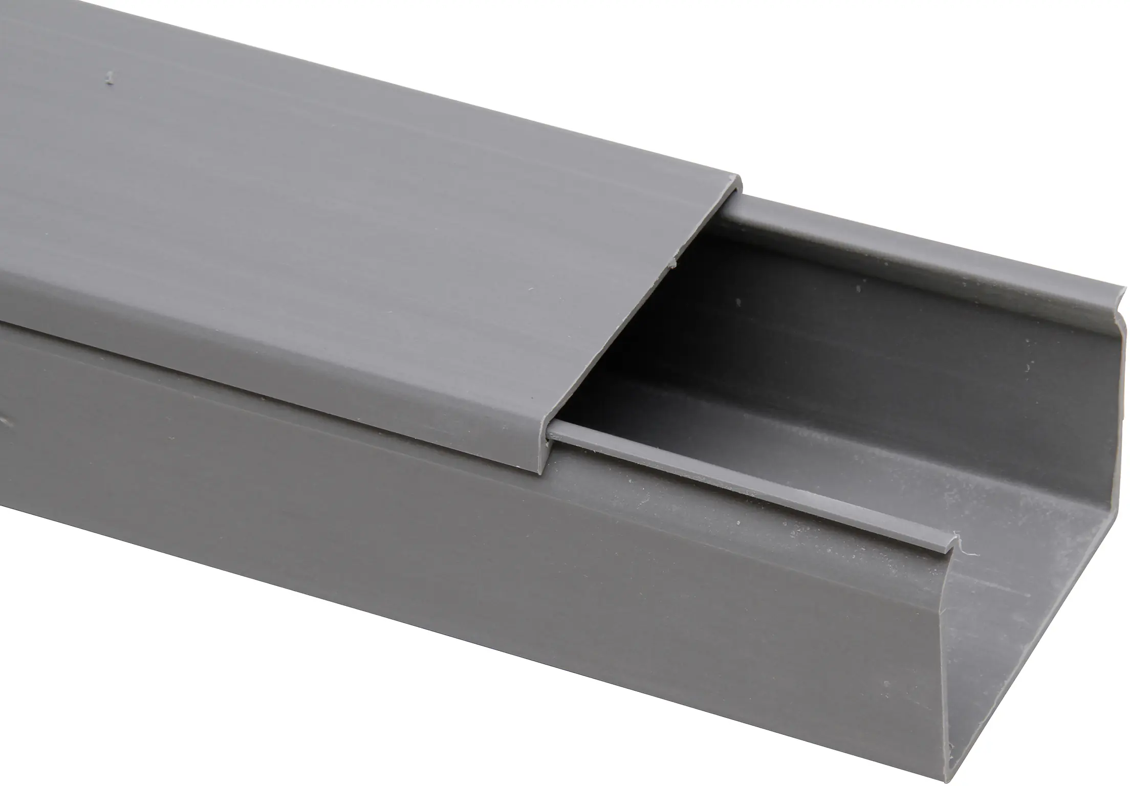 Kabelkanal 2 m, 60 x 40 mm, grau