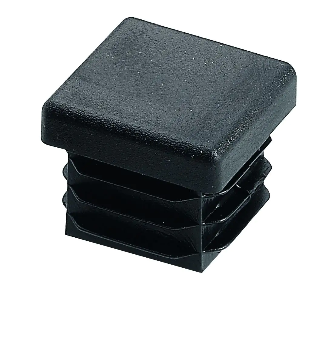 Hettich Einsteckgleiter für Vierkantrohre 20 x 20 mm Kunststoff, 4 Stück