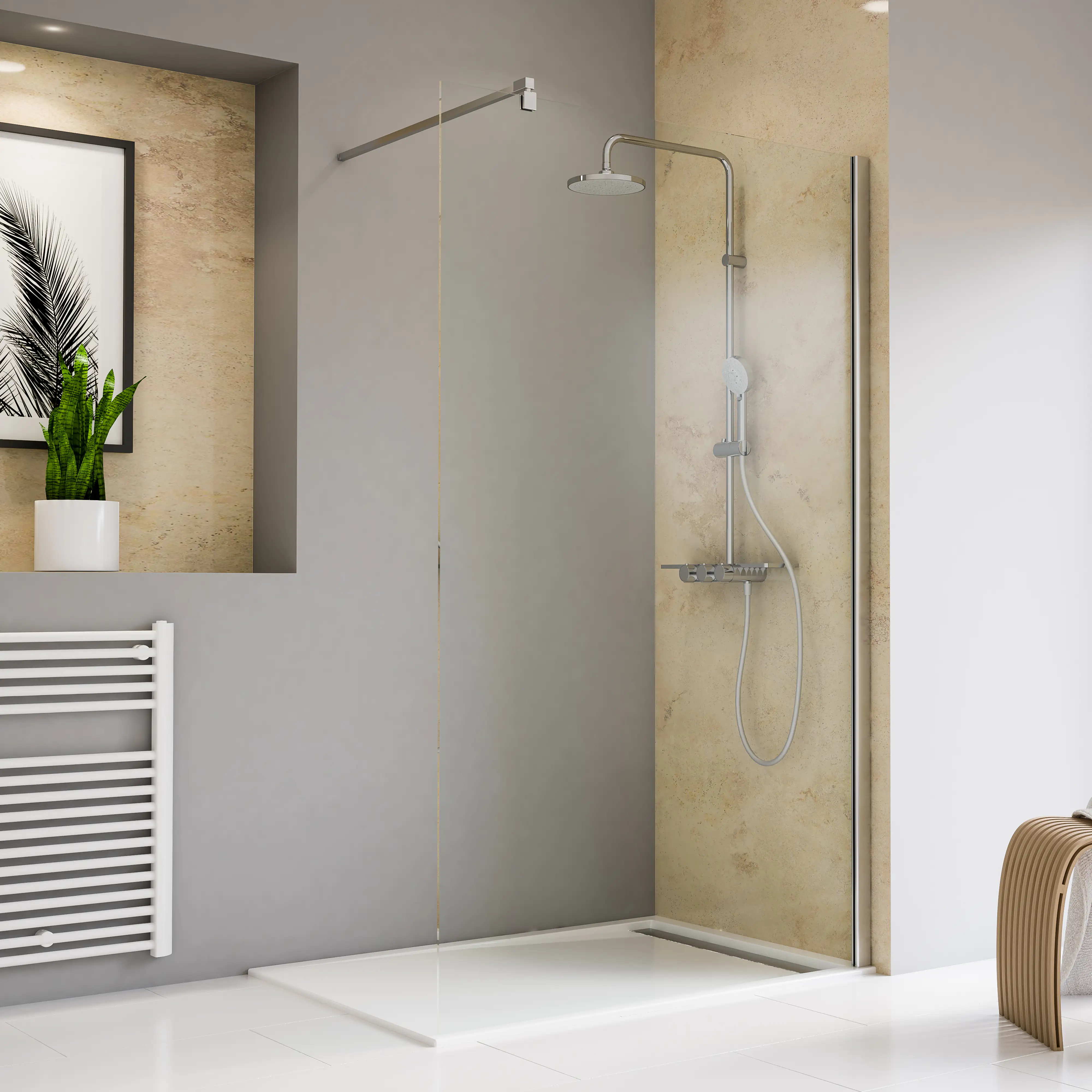 Schulte Walk In 90 x 200 cm Toura