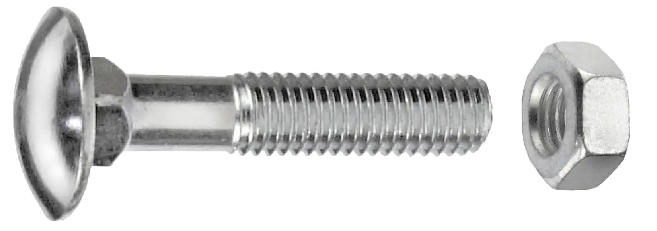 Schlossschrauben M10 x 140 mm, 25 Stück