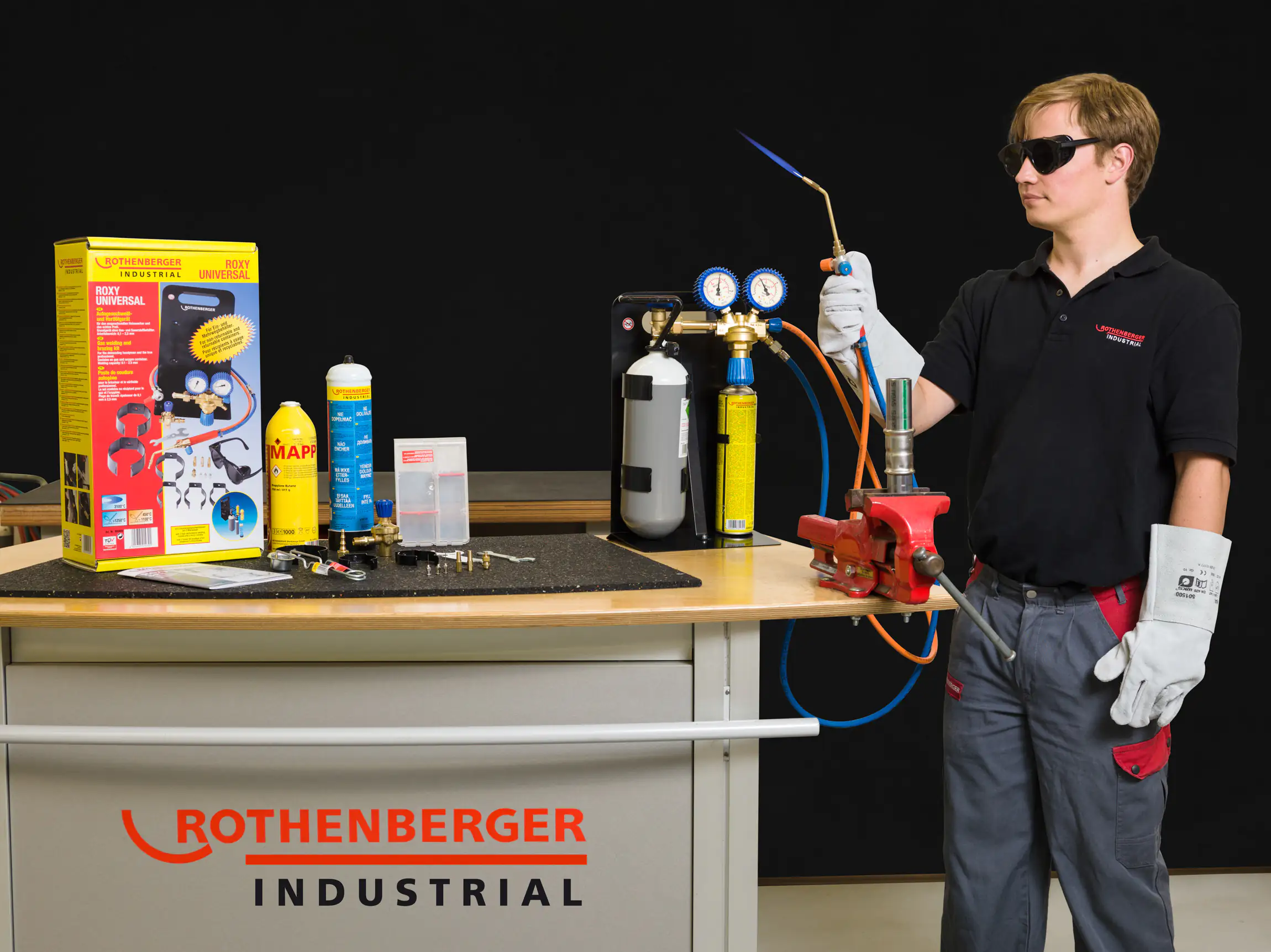 Rothenberger Schweiß- und Hartlötgerät Roxy Universal 140/400 l