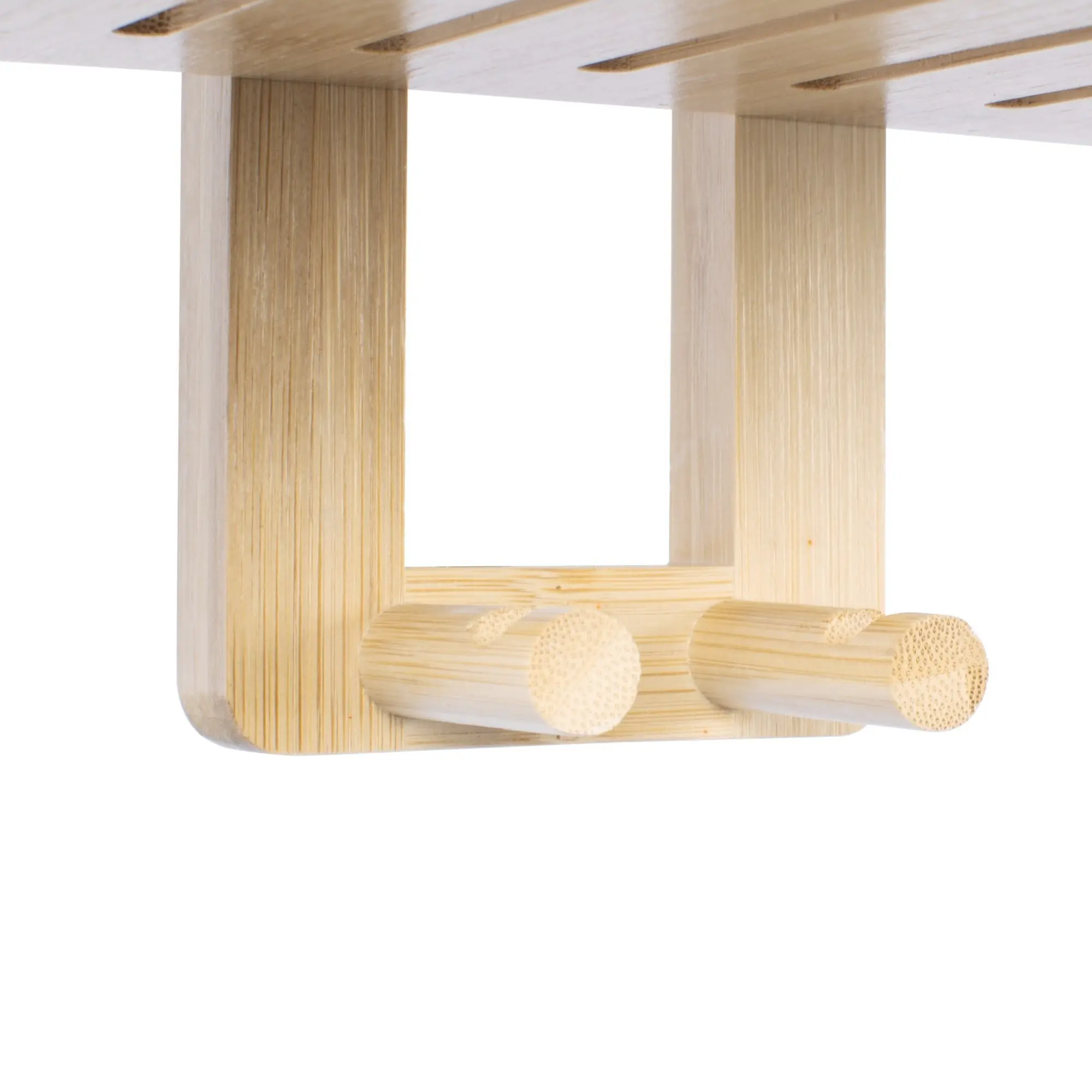 Schulte Duschablage aus Bambus hängend 28 x 15 x 60 cm