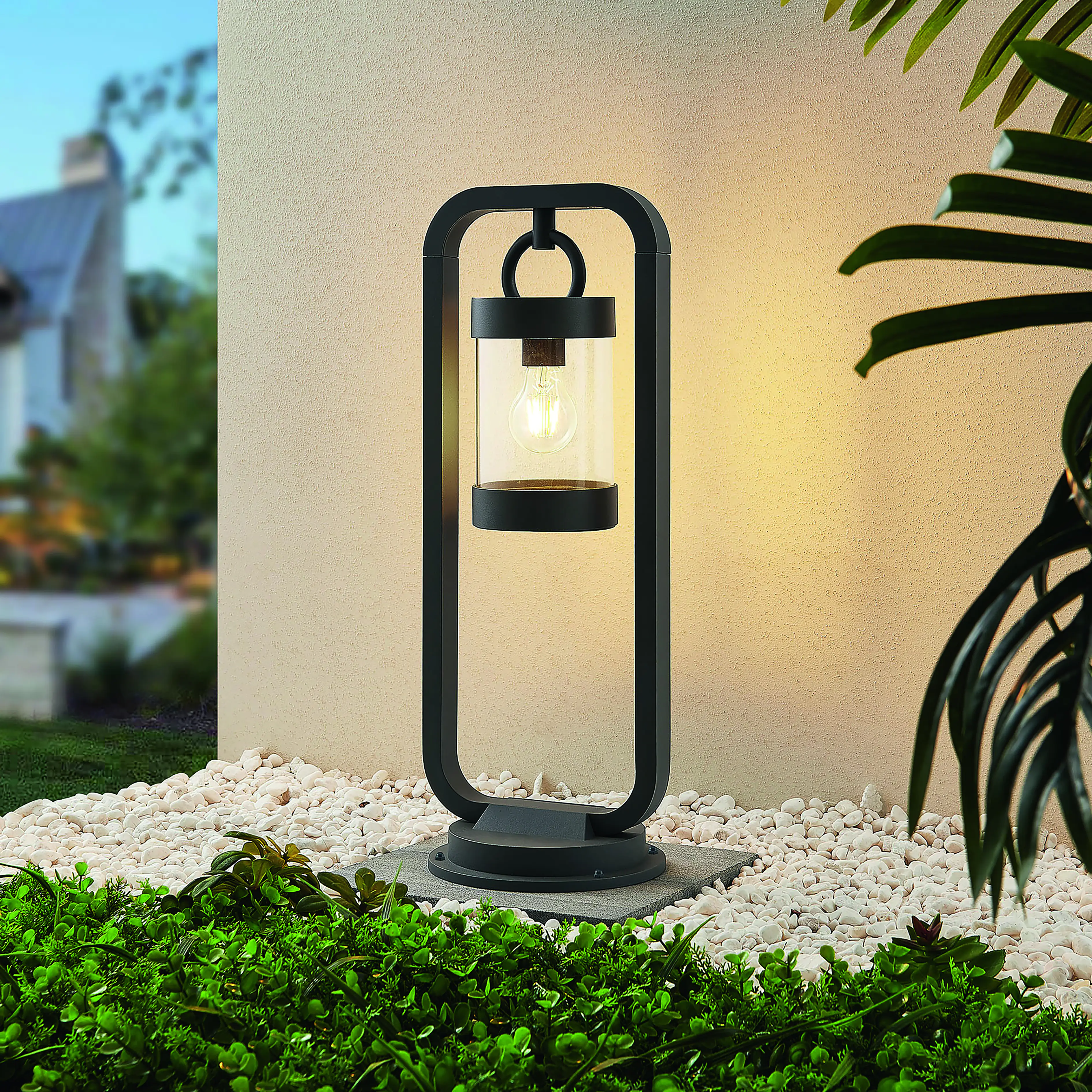 Trio Leuchten Sensor-Außen-Wegeleuchte Sambesi E27 anthrazit Trio Leuchten Sensor-Außen-Wegeleuchte Sambesi E27 anthrazit