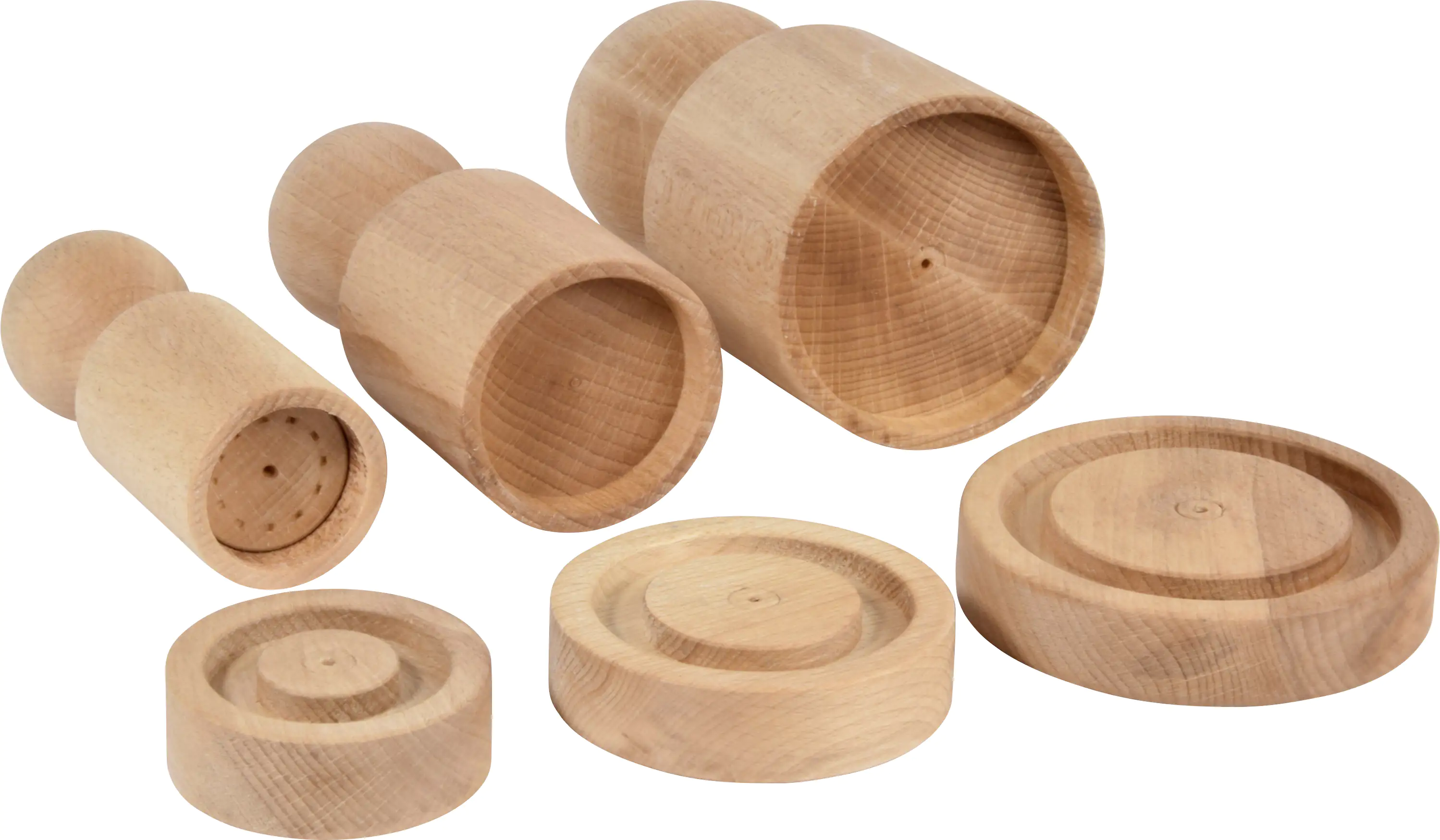 Dobar Papiertopf-Presse Buche 7 x 7 x 16 cm 9 x 9 x 18 cm 11 x 11 x 20 Dobar Papiertopf-Presse Buche 7 x 7 x 16 cm 9 x 9 x 18 cm 11 x 11 x 20