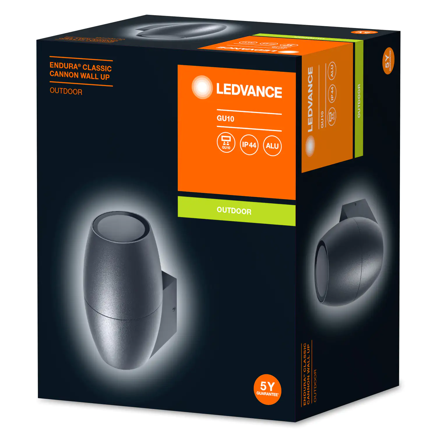 Ledvance Außenleuchte Endura Classic Cannon Wall GU10 12 cm 35 W