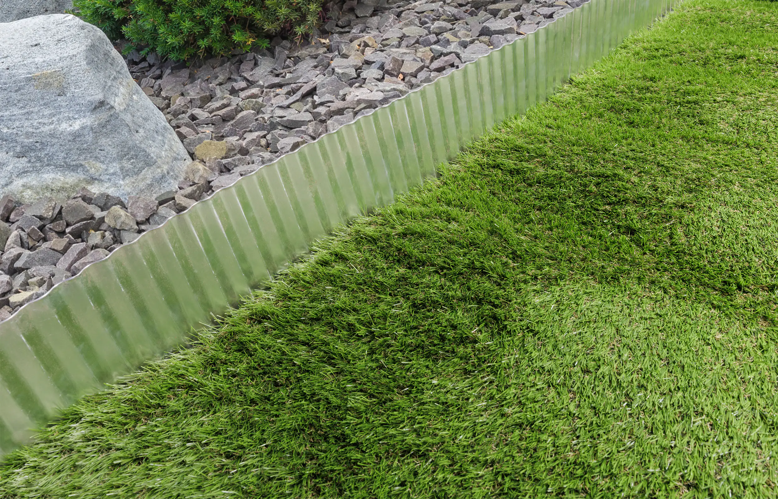 TrendLine Metall-Rasenkante 600 x 15 cm