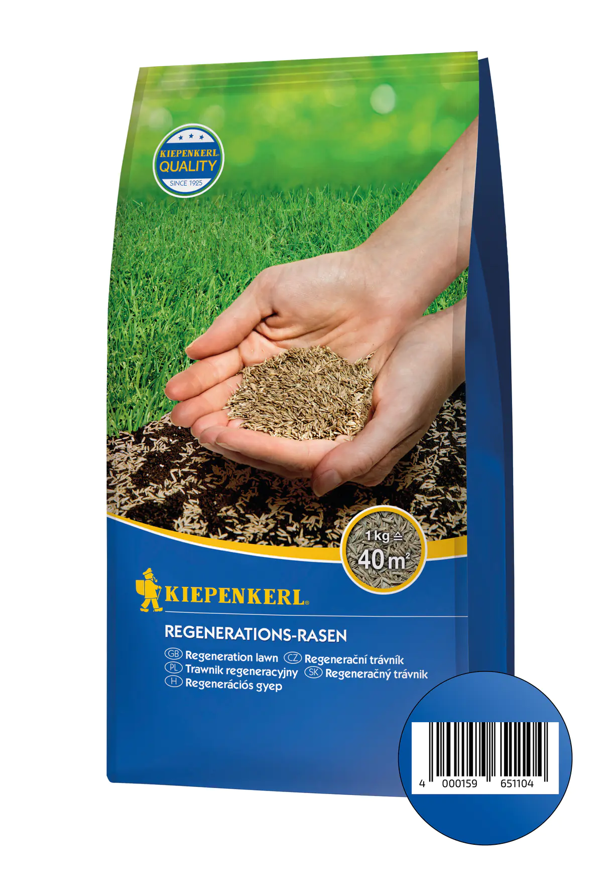 Kiepenkerl Rasensamen Regeneration 1 kg, für 40 m²