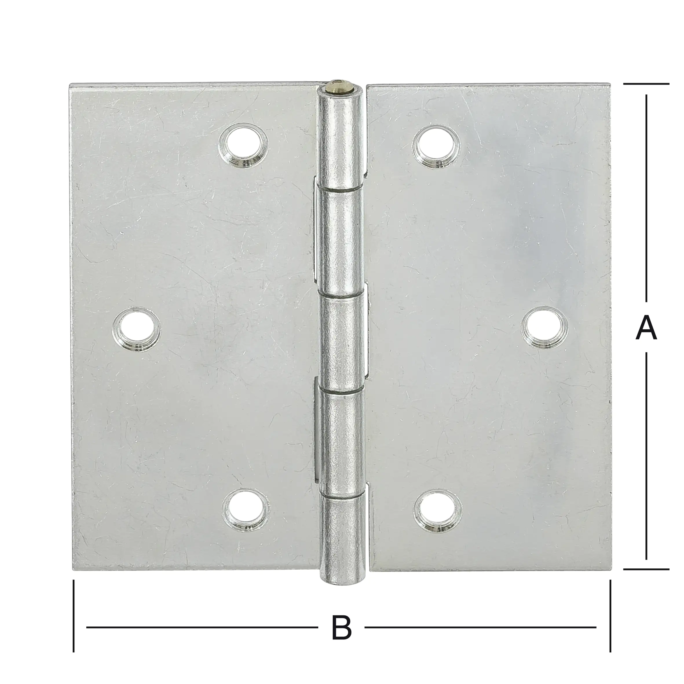 Vormann Käntige Scharniere verzinkt 30 x 30 mm Vormann Käntige Scharniere verzinkt 30 x 30 mm