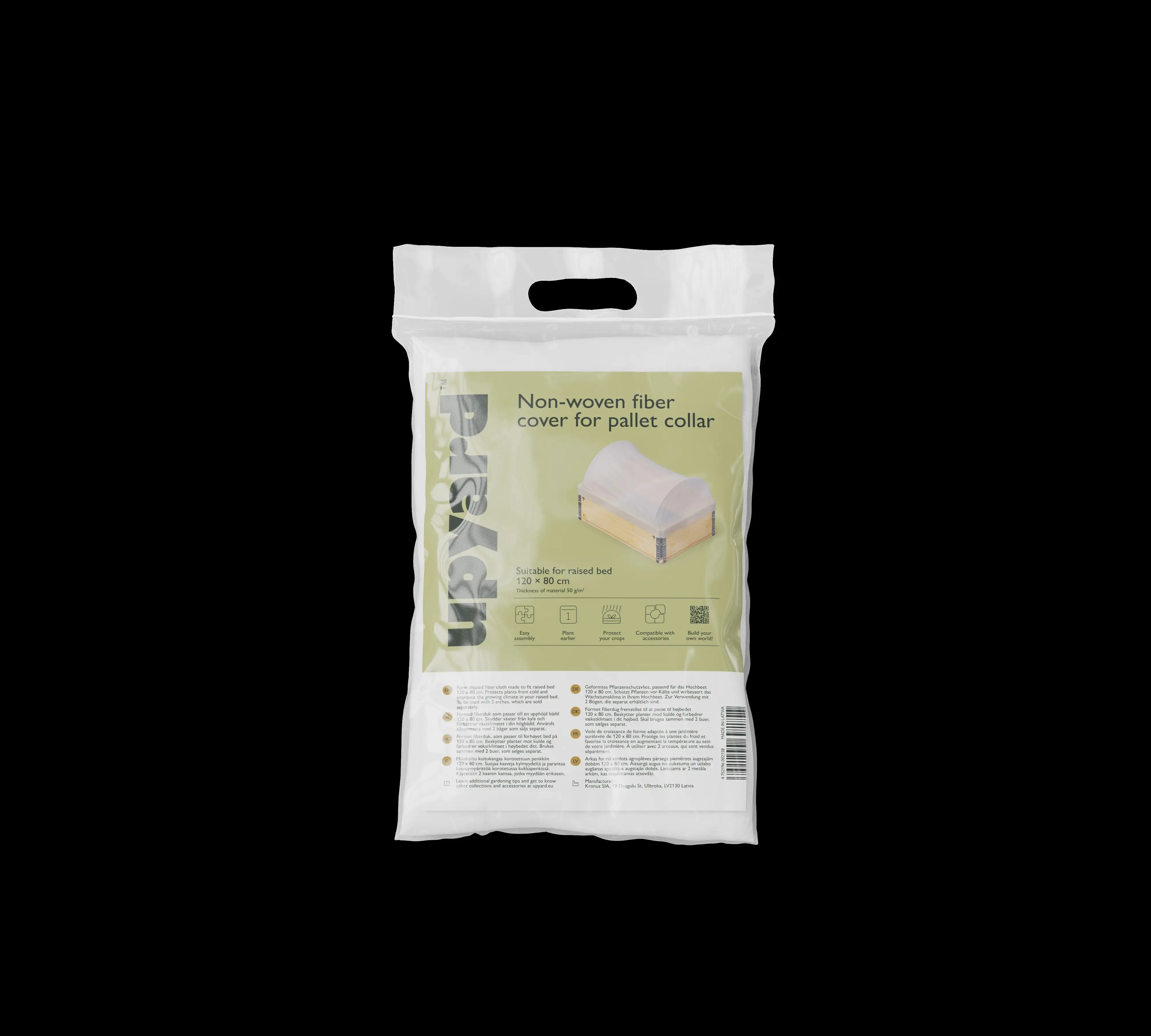 Upyard Vlies für Bögen 120 x 80 cm