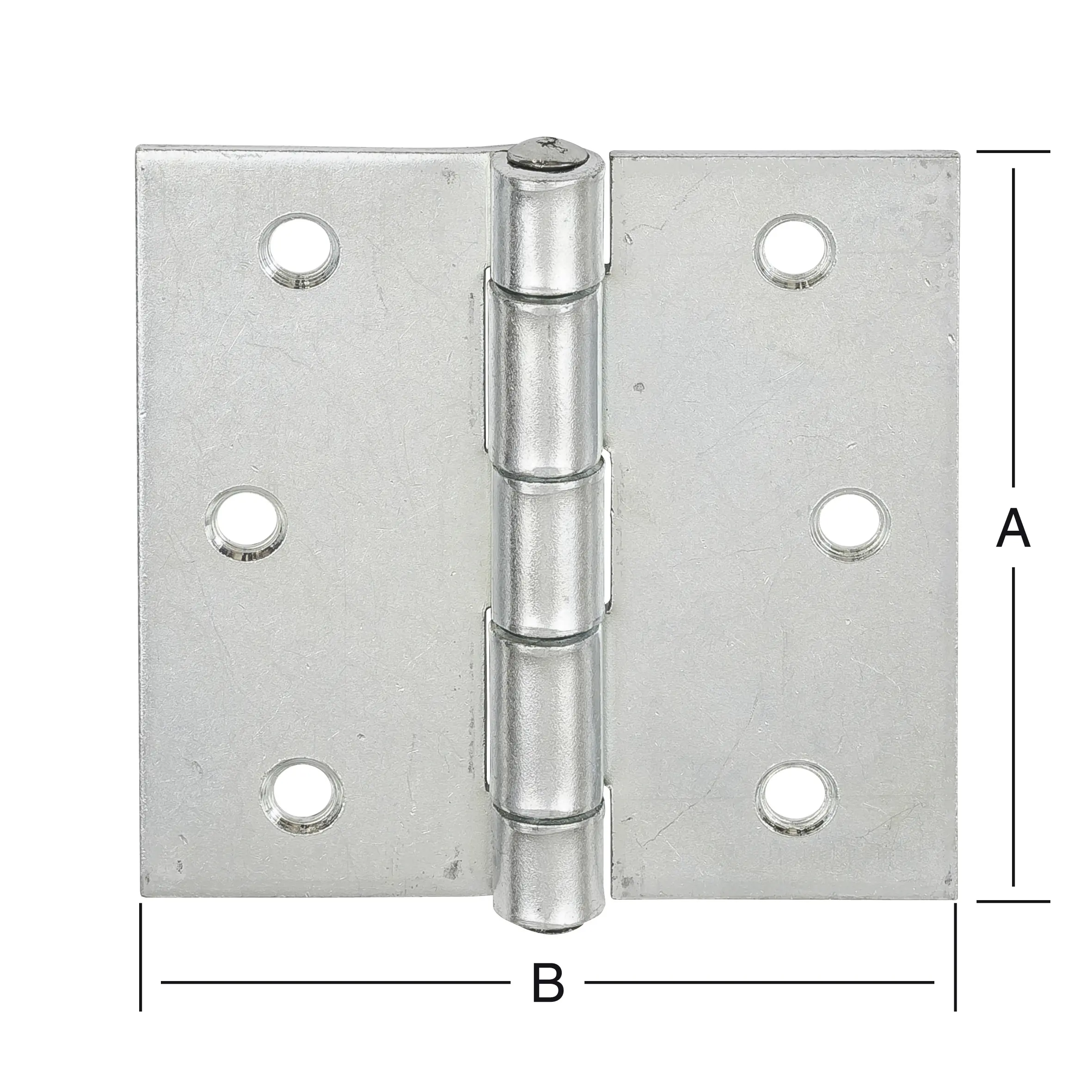 Vormann Käntige Scharniere verzinkt 63 x 63 mm