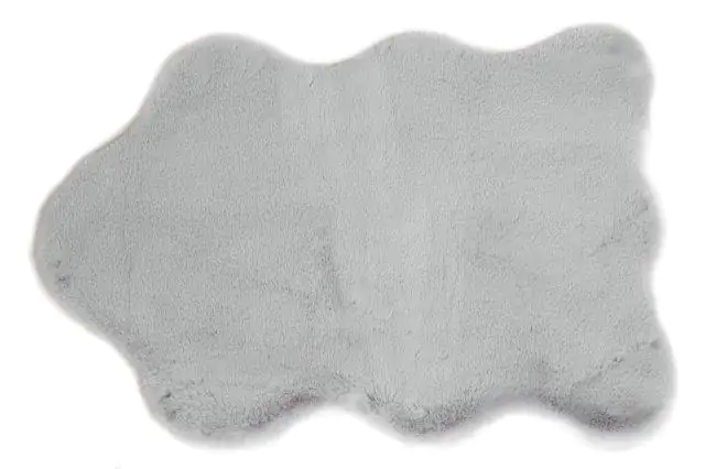 4002398885388 Andiamo Kunstfell Cingoli grau, 55 x 80 cm