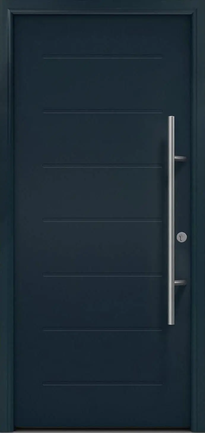 EcoStar Haustür ISOPRO Secur IPS 015 RC2 anthrazitgrau 110 x 210 cm