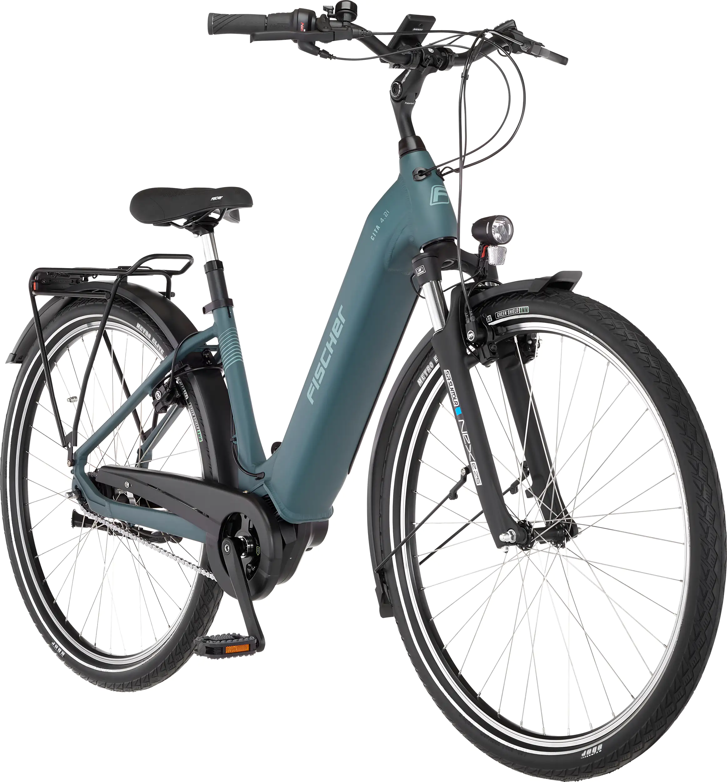 Fischer E-Bike City Cita 4.2i 28 Zoll RH 43cm 7-Gang 711 Wh grün Fischer E-Bike City Cita 4.2i 28 Zoll RH 43cm 7-Gang 711 Wh grün