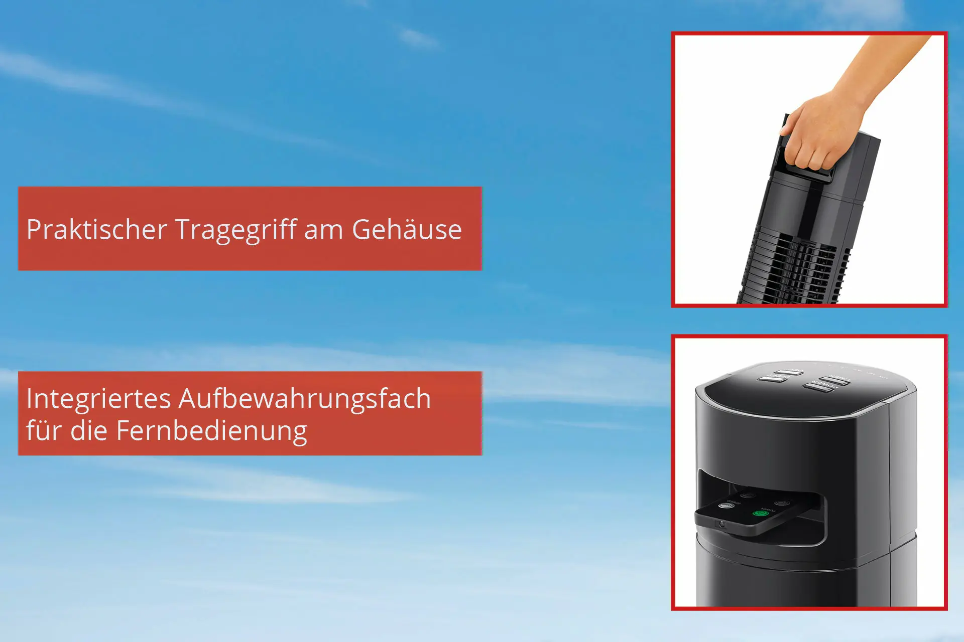 Unold Towerventilator Torre 35W schwarz Unold Towerventilator Torre 35W schwarz