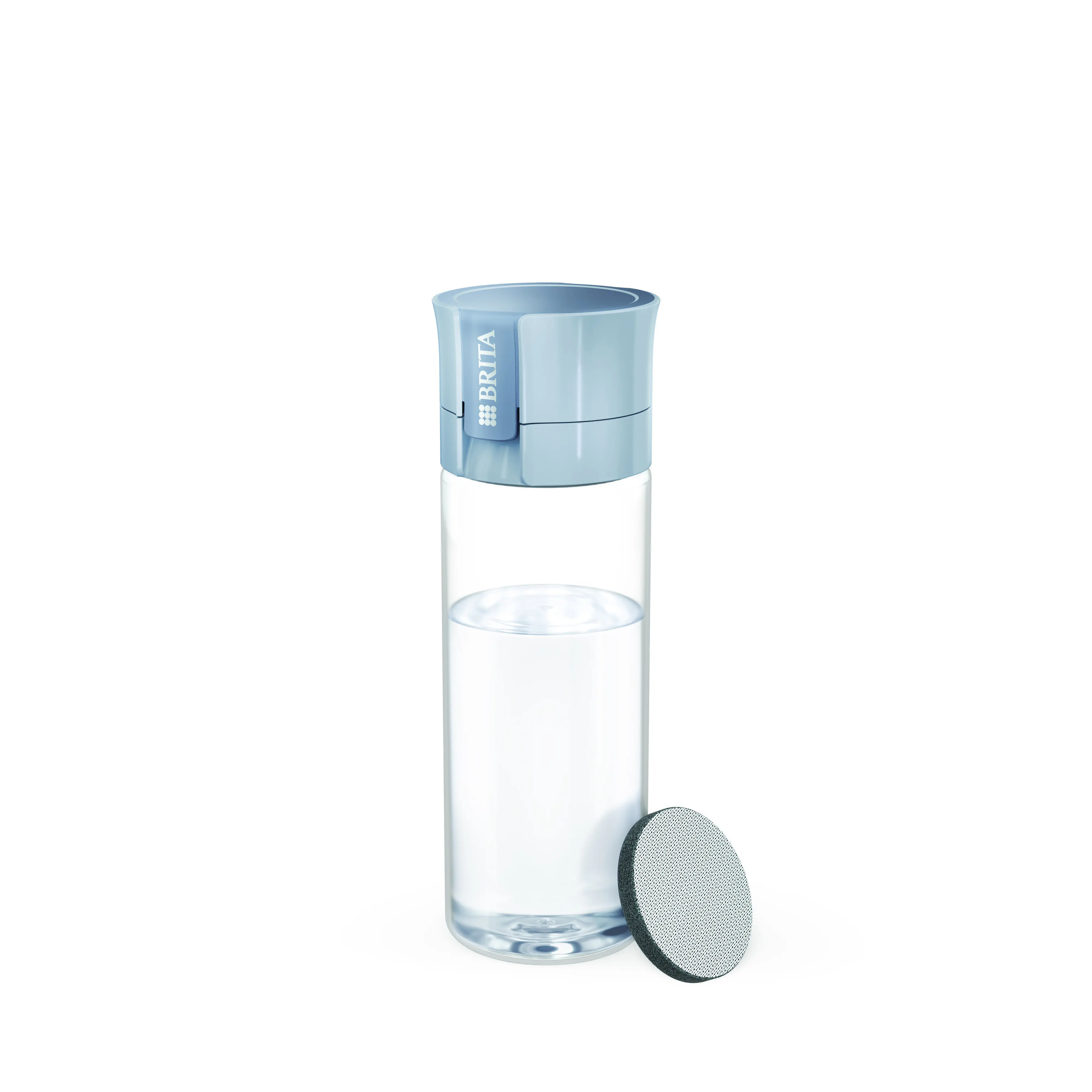 Brita Wasserfilterflasche Model Vital 600 ml hellblau