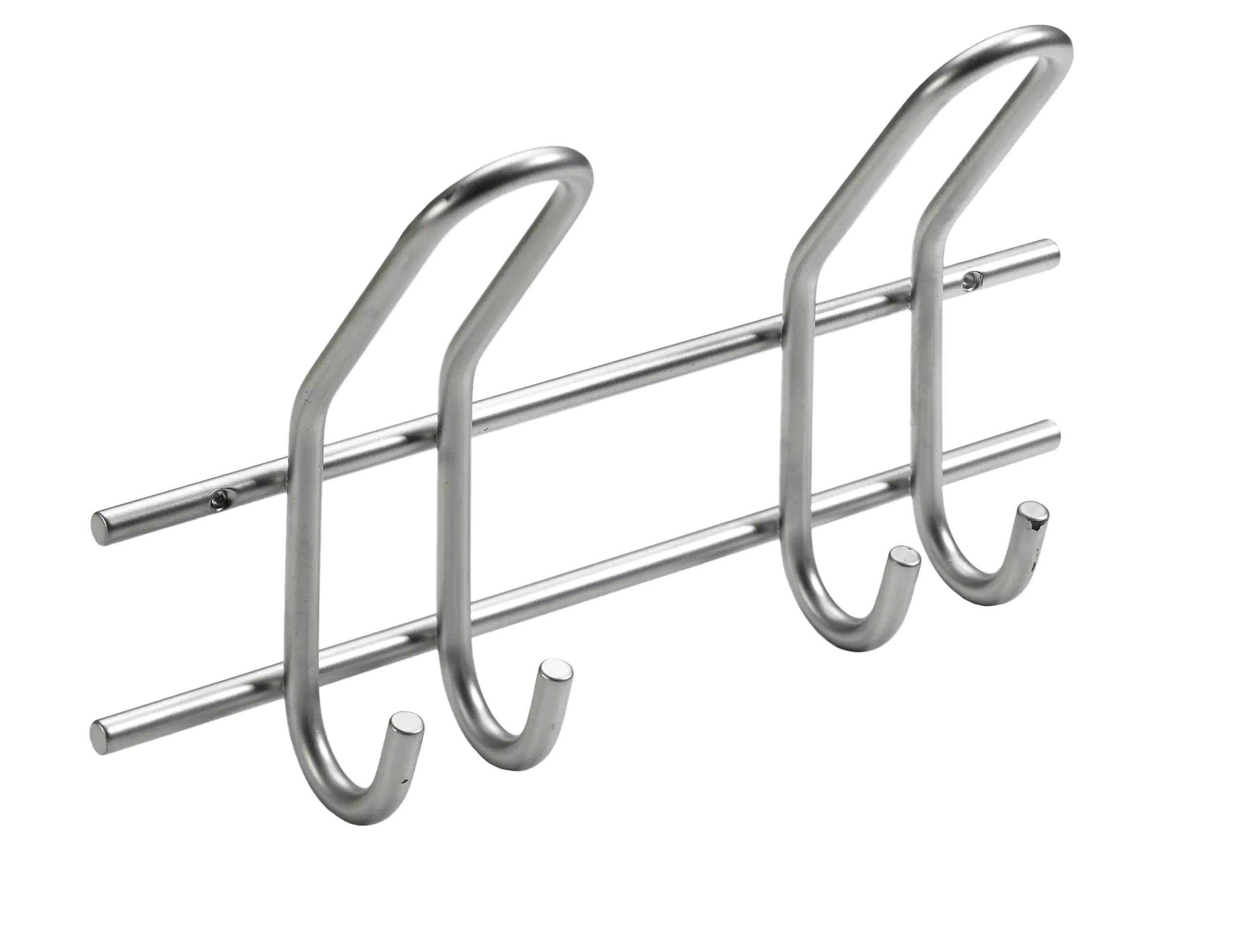 Hettich Garderobenleiste 2 Haken 28,5 x 16,5 x 7,5 cm silber Hettich Garderobenleiste 2 Haken 28,5 x 16,5 x 7,5 cm silber