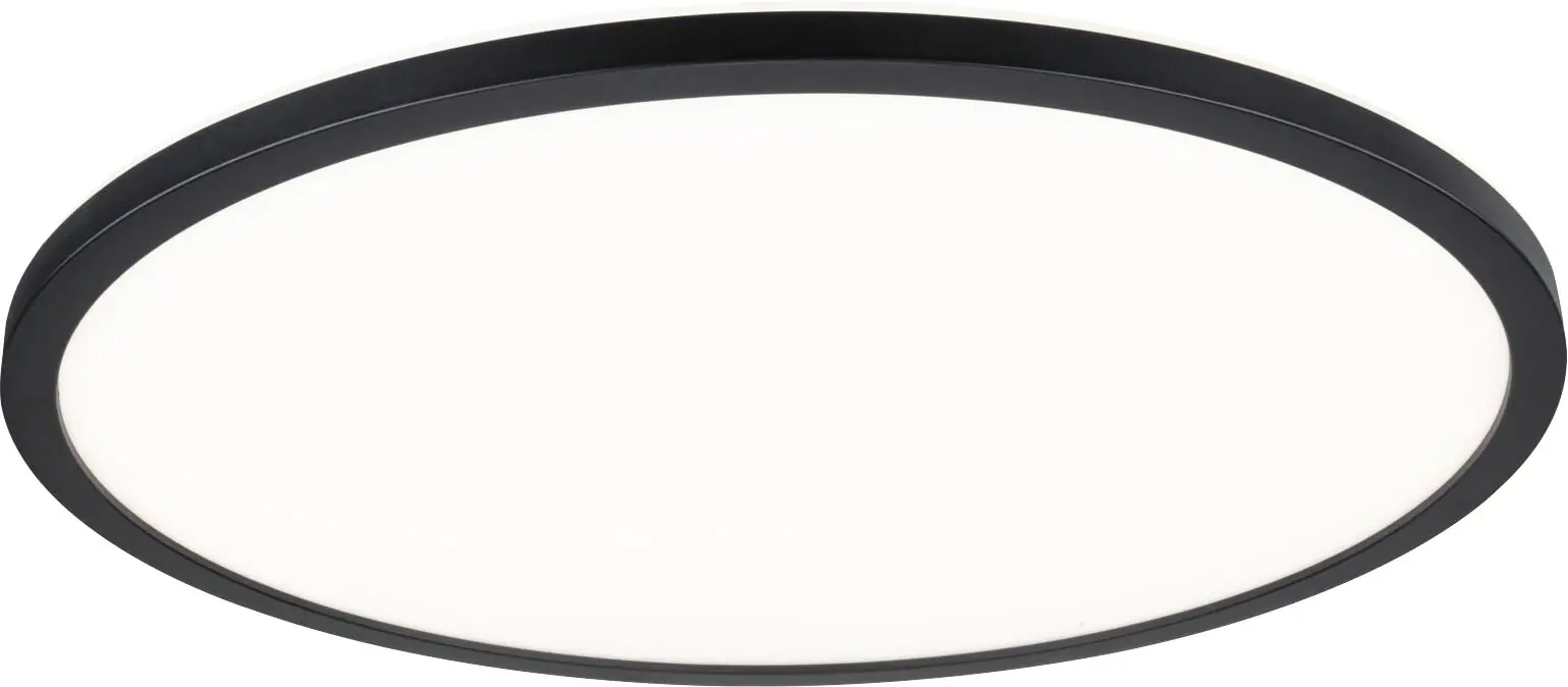 Paulmann LED Panel Atria Shine schwarz Ø 42 cm warmweiß dimmbar