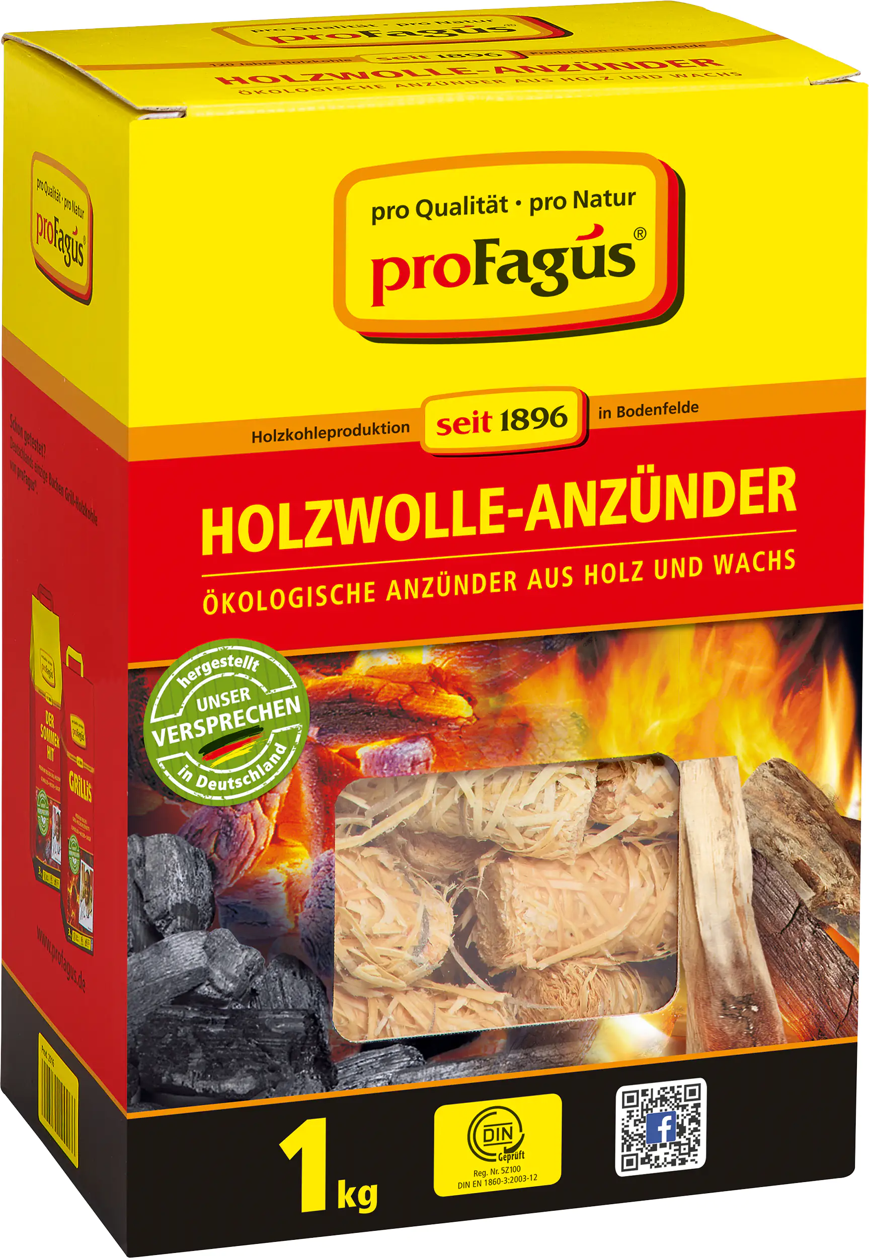 ProFagus Holzwolle-Anzünder ökologisch 1 kg ProFagus Holzwolle-Anzünder ökologisch 1 kg