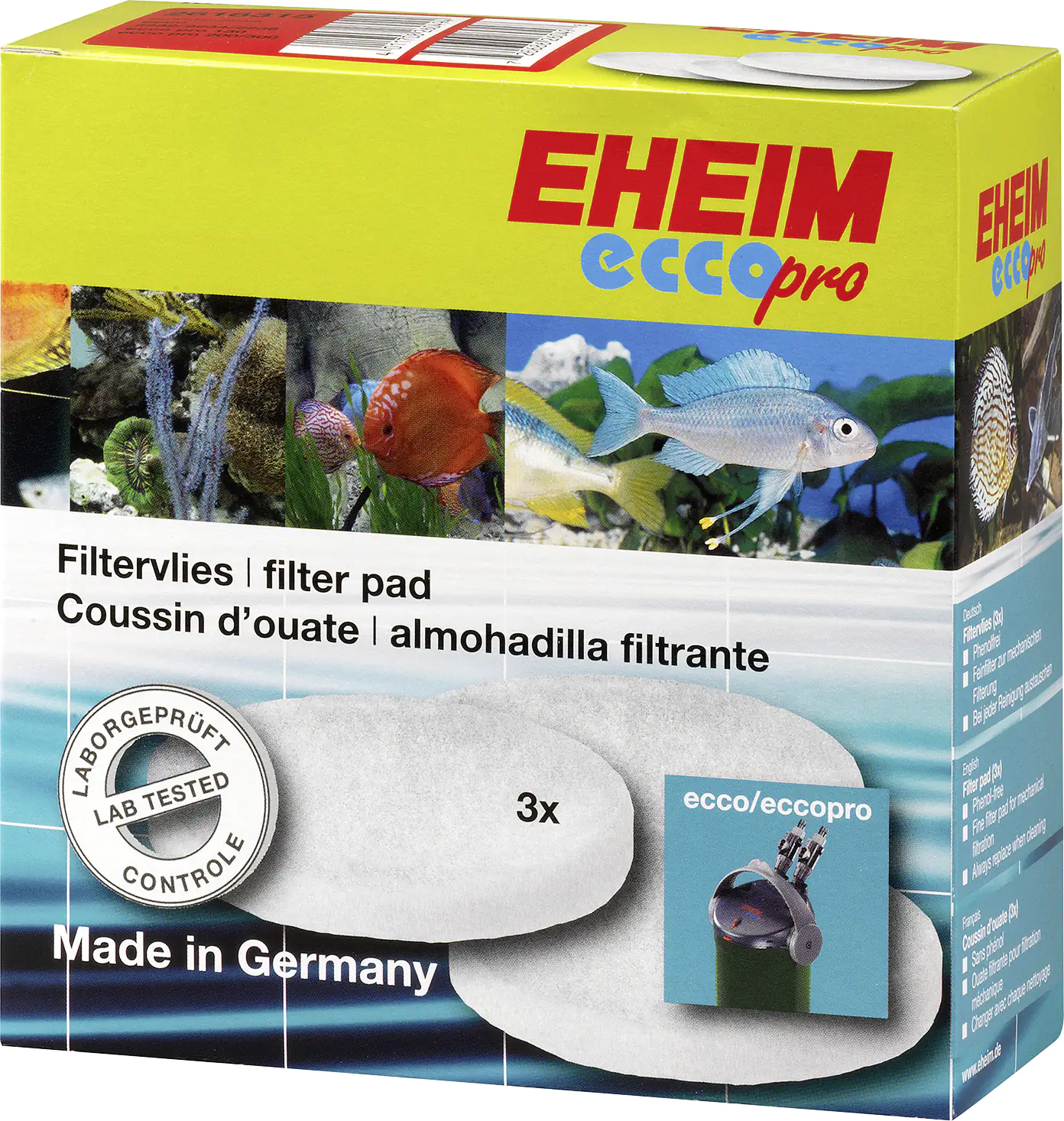 Eheim Filtervlies für Ecco pro 3 Stück