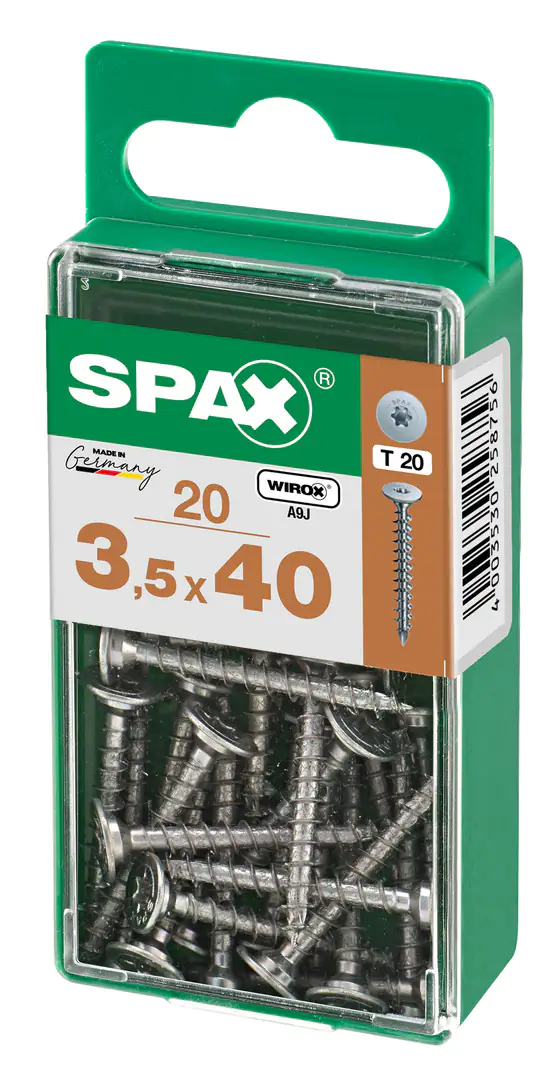 Spax Möbelbauschrauben 3.5 x 40 mm TX 20 - 20 Stk.
