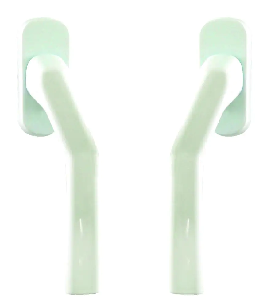 Meeth Euronorm Griff weiß für Schiebetüren gekröpft Meeth Euronorm Griff weiß für Schiebetüren gekröpft