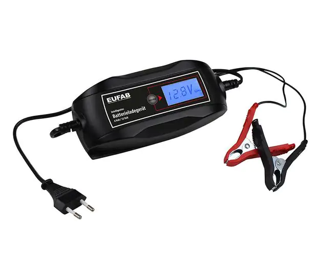 EUFAB intelligentes Batterieladegerät 6V 2A/12V 2/4A EUFAB intelligentes Batterieladegerät 6V 2A/12V 2/4A