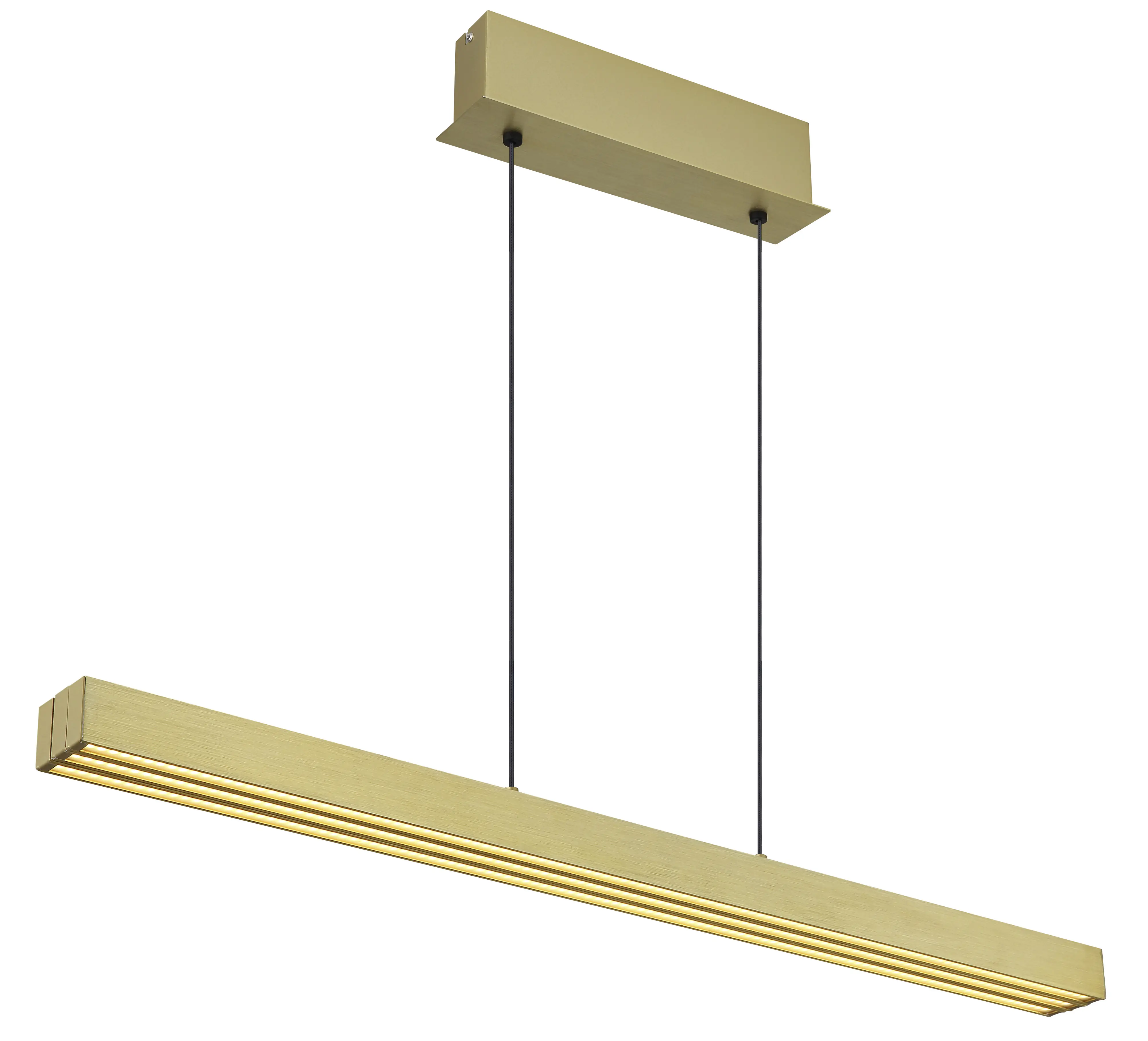 Globo Hängeleuchte Ethan 150 x 150 cm L x H messingfarben antik