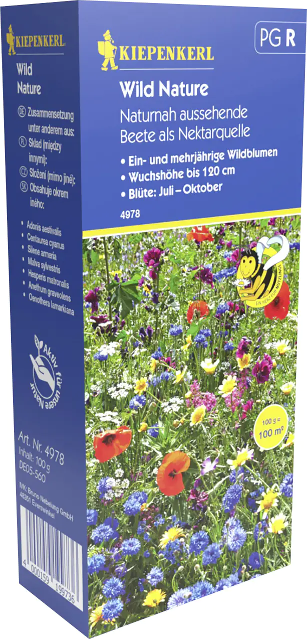 Kiepenkerl Blumenmischung Wild Nature Inhalt reicht für ca. 100 m²