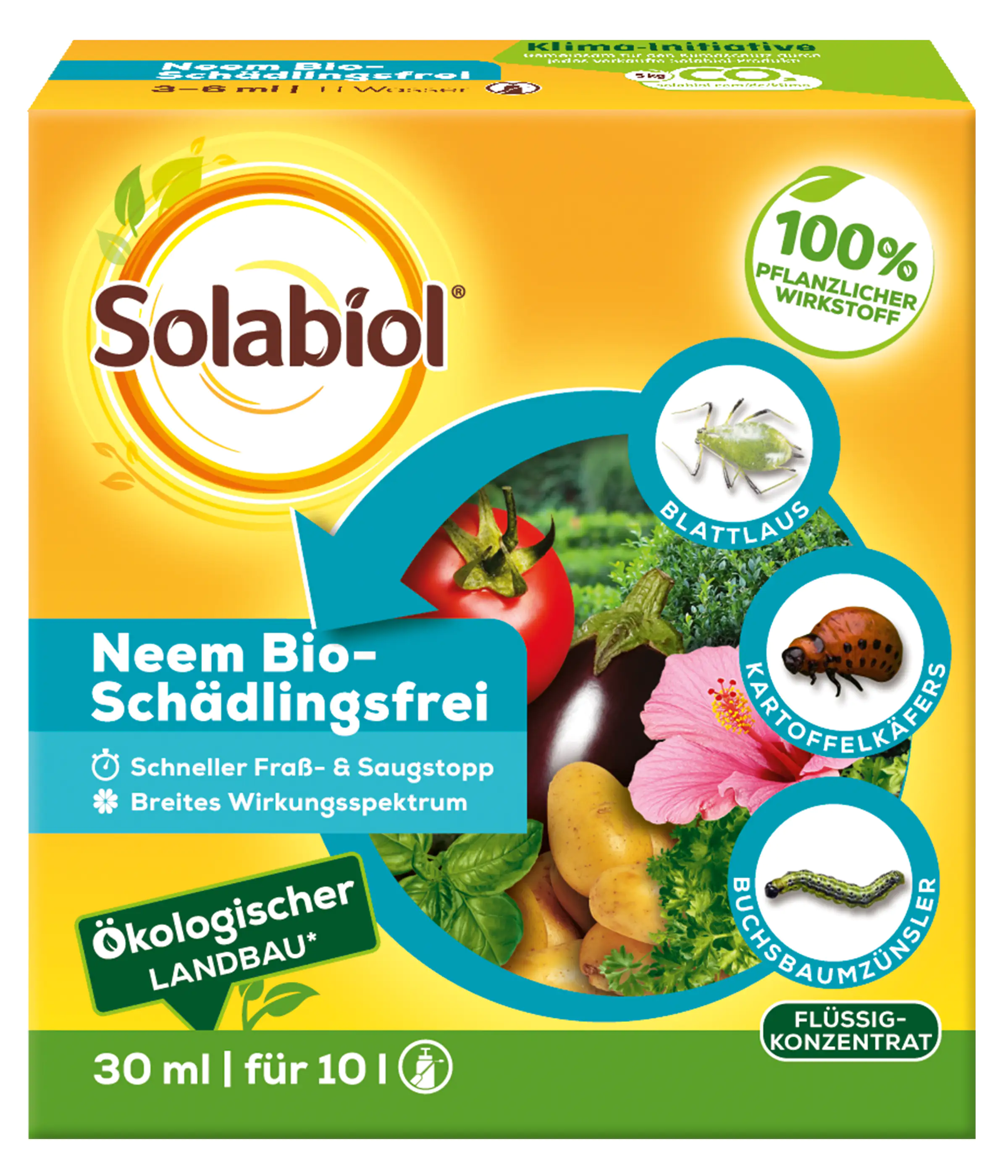 Solabiol Neem Bio-Schädlingsfrei 30 ml