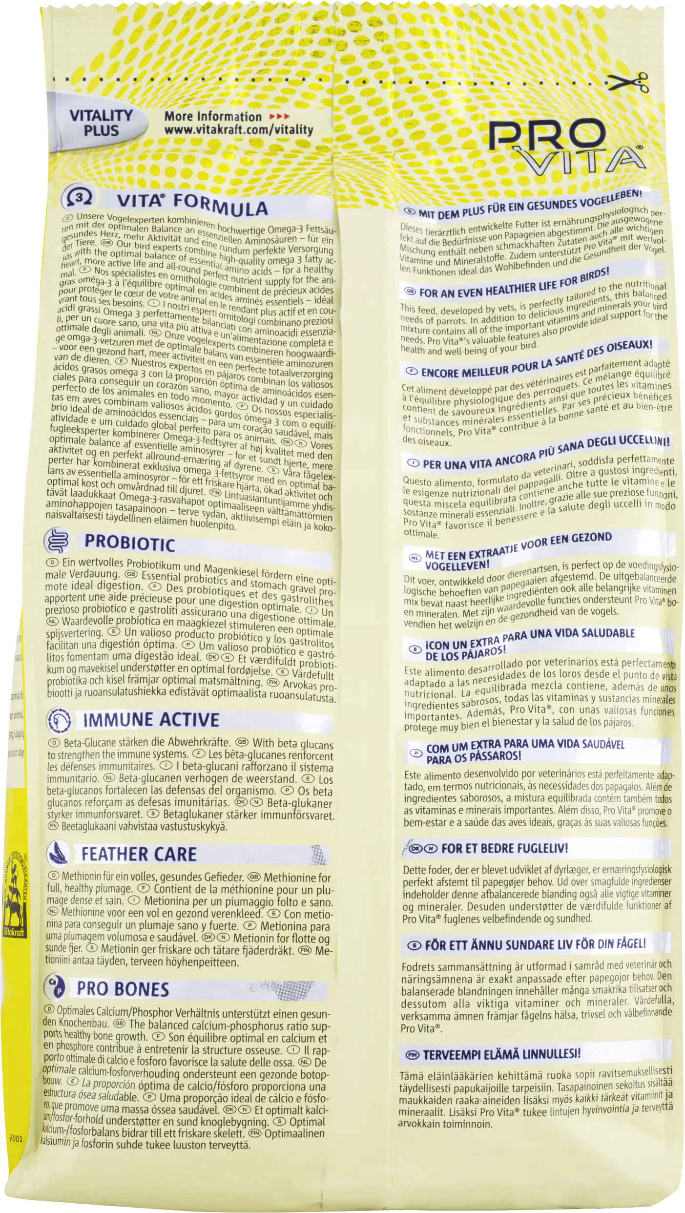 Vitakraft PRO VITA® 750 g